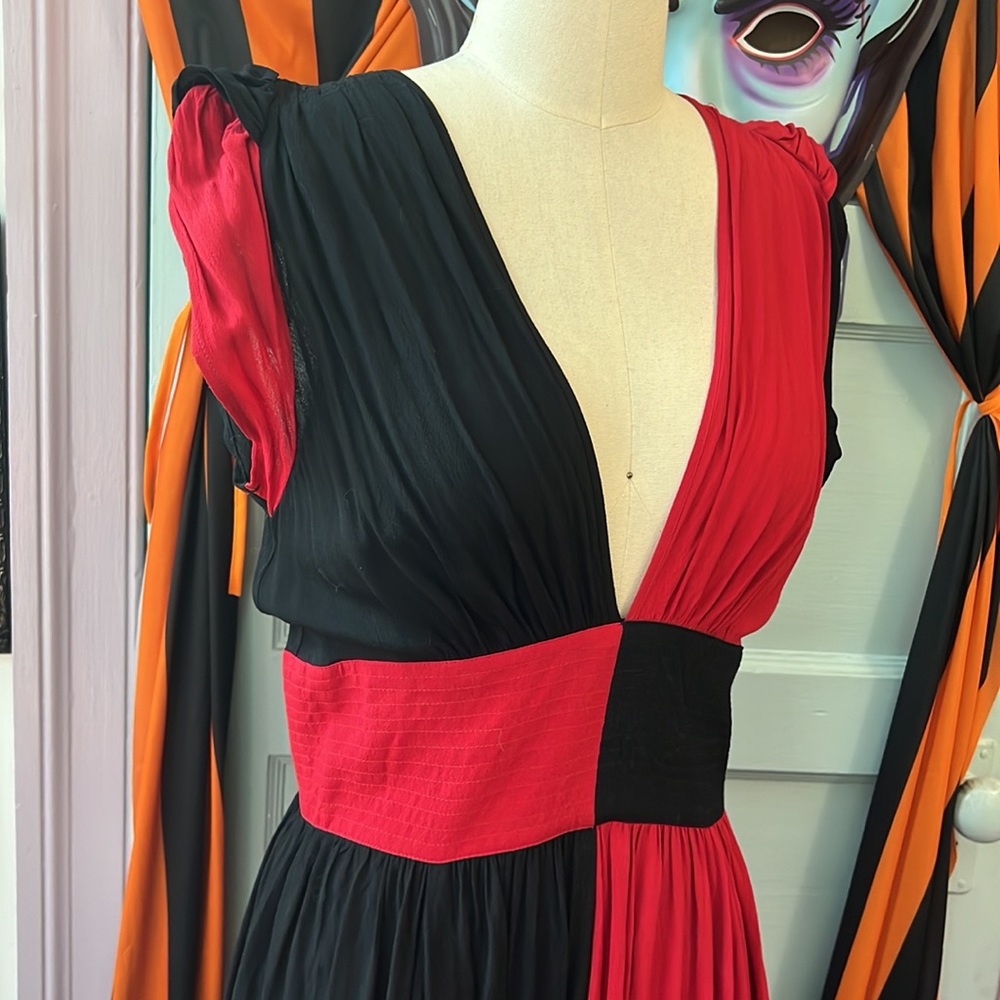 NWOT Trashy Diva Loretta dress size 10 black/red